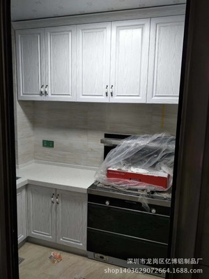 广州铝合金厨柜门厂家 全铝橱柜门成品定制，来图订制、价格美丽、实用耐用